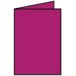 Briefkarte Rössler Paperado, A6 HD, amarena