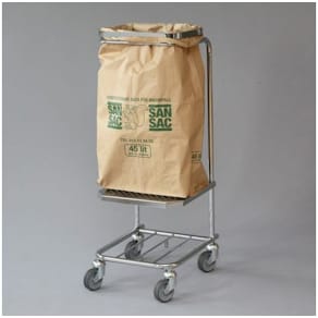 Matavfallspåse SANSAC 45L, papper, 20/fp