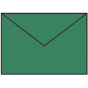 Briefhülle Rössler Paperado, B6, SF, tannengrün