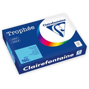 Kopipapir TROPHEE A4 160g blå (250)