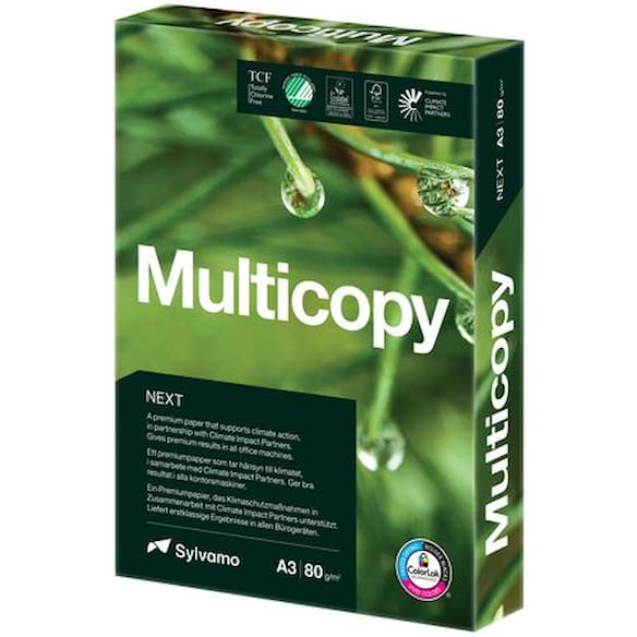 Kopipapir MULTICOPY Next A3 80g (500)