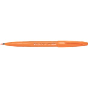 Faserschreiber Pentel Sign Pen Brush SES15, orange
