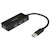 Startech USB 3.0-hubb med 4 portar - Minihubb med laddningsport