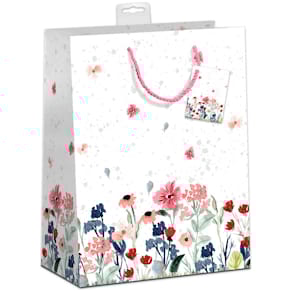 Geschenktragetasche Skorpion zarte Blümchen