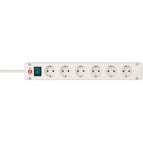 Steckdosenleiste Brennenstuhl Bremounta, 6-fach, mit Schalter, 3m