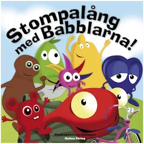 Babblarna Bok Stompalong med Babblarna