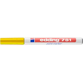 Lackmarker edding 751, 1–2 mm, gelb