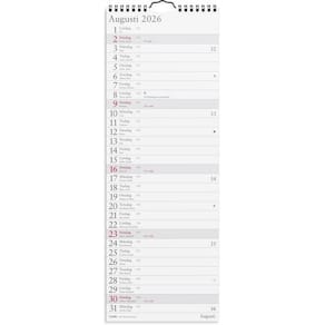 Väggkalender Lilla Månadskalendern 2026