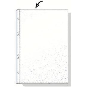 Prospekthülle Hetzel Standard, A6, 50 St., transparent