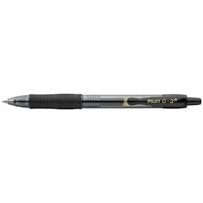 Gelkulpenna PILOT G-2 Medium Svart, 0.7mm