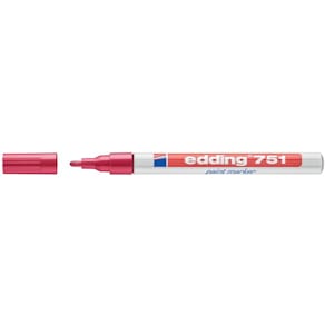Lackmarker edding 751, 1-2 mm, rot