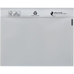 Begleitpapiertasche UNIPACK, C6, ohne Druck, 250 Stück