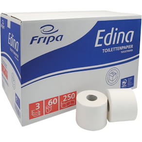 Toilettenpapier Fripa Edina Box, 3-lagig, 60 Rl