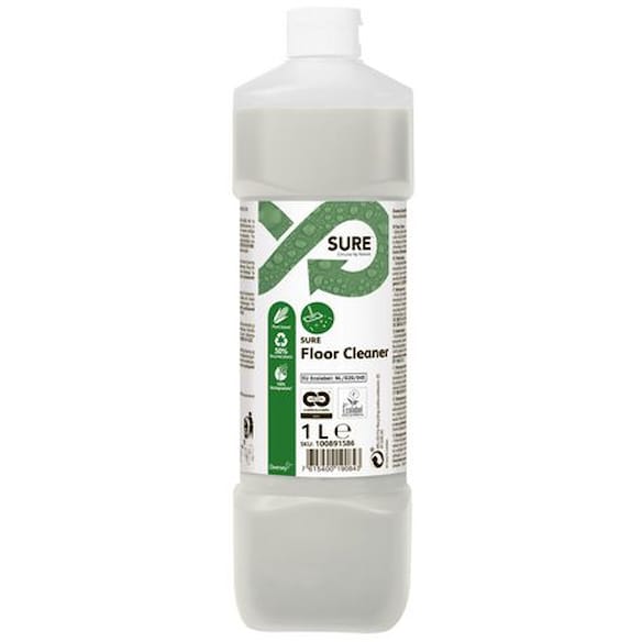 Gulvrengjøring SURE gulv 1L 6st