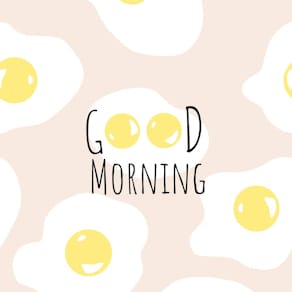 Osterserviette PAPER+DESIGN Good Morning, 33 x 33 cm