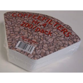 Filterposer papir, hvide, 200 stk