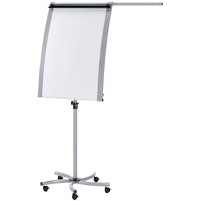 Flipchart FRANKEN Mobil PRO, 70 x 103 cm, silber