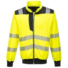 Ziptröja varsel PW370 Hi-Vis Kl 2/3 5XL