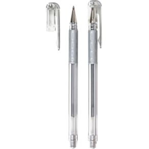 Tintenroller Pentel Hybrid, silber
