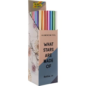 Metallfolie Folia, 50x78 cm, sortiert