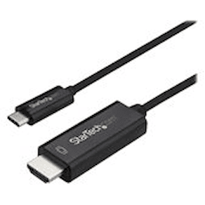 StarTech.com 1m USB-C till HDMI-kabel - 4K vid 60Hz - Svart