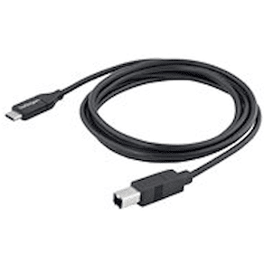 StarTech.com 2m 6ft USB C to USB B Cable - USB 2.0 - USB Type C