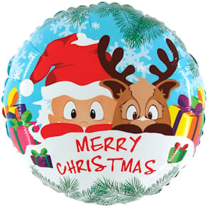 Folienballon GRABO Santa and Reindeer, 21 inch