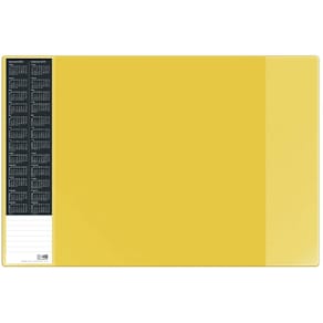 Schreibunterlage VELOCOLOR, 40 x 60 cm, gelb