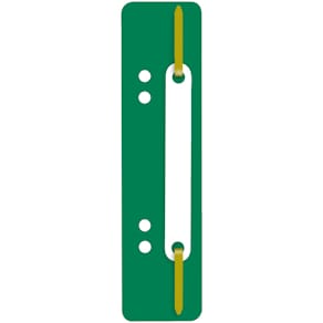 Heftstreifen Q-Connect, PP, 34 x 150 mm, 25 St., dunkelgrün