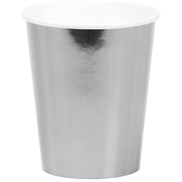 Pappbeger JOKER 26cl sølv (8)