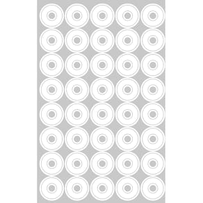 Verstärkungsringe Avery Zweckform, Ø 13 mm, weiß, 160 St.