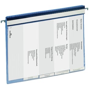 Personalhefter Durable, A4, blau