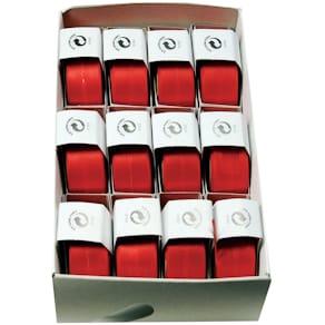 Satinaband GOLDINA Susifix, rot, 25 mm x 3 m