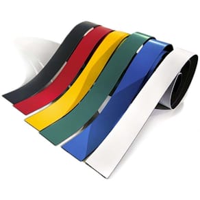 Magnetbånd Twinco selvklæbende sort 20 x 500 mm, 18 stk