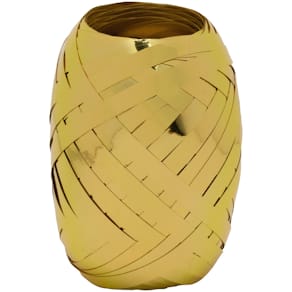 Geschenkband GOLDINA Eiknäuel, metallic gold, 5 mm x 20 m