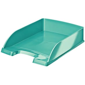 Brevkorg Leitz WOW Plus isblå, 255x357x70mm