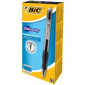 Gelkulpenna BIC Gelocity Medium Svart, 0.7mm
