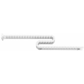 Kabelführung HAMMERBACHER vertikal, weiß