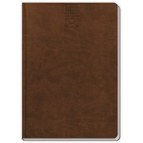 Adressbuch TRÖTSCH Soft, A5, braun