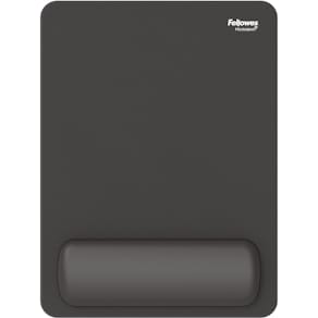 Muismat Fellowes Breyta XL met polssteun, zwart