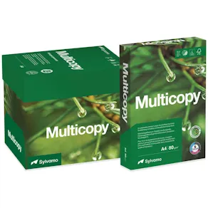 Kopieringspapper MultiCopy A4, hålat, 80g, 500/fp