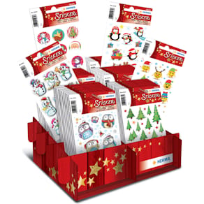 Sticker HERMA Magic Emotion Weihnachten, sortiert, Display (60 St