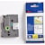 Tape Brother TZe voor P-Touch, 12 mm, zwart op wit, extra klevend