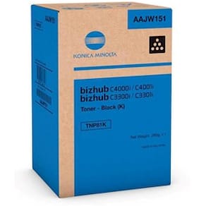 Bizhub C400i TNP81K Toner Black