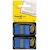 Post-It Index Blå, dubbelpack, 2x50 flikar, 6fp