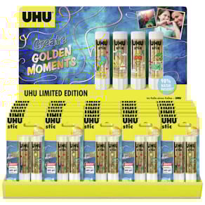 Klebestift UHU stic, 2 x 21 g, Gold Edition