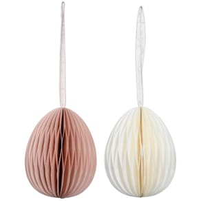 Osteranhänger Ei Wabenpapier, sortiert