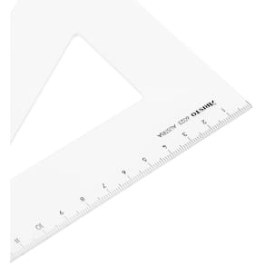 Zeichendreieck Aristo, Plastik 60°