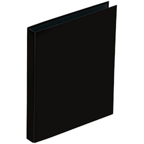 Ringbuch PAGNA Basic Colours, A5, Pappe, schwarz
