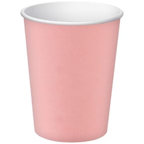 Pappersbägare PRONAPPE 20cl rosa 15/fp
